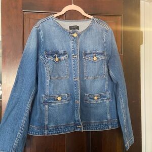 Talbots Blue Jean Jacket for Women